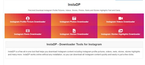 InstaDP .